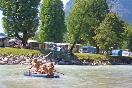 Camping Grubhof Kinder am Fluss