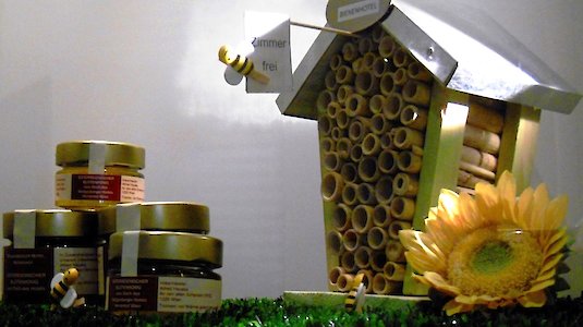 The beehives of the Steigenberger Hotel are the big star