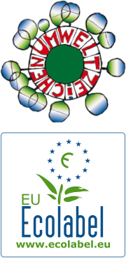 Logos Umweltzeichen und Ecolabel