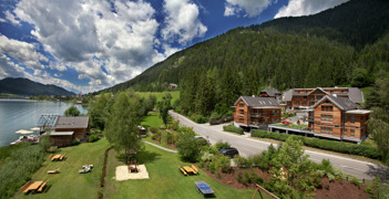 Appartementhotel am Weissensee Außenansicht