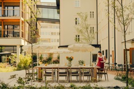 Hotel zum Hirschen - Terrasse