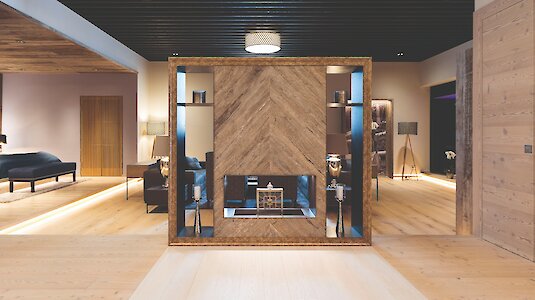 Schauraum der Admonter Holzindustrie AG in Admont. Schauraum der Admonter Holzindustrie AG in Admont.