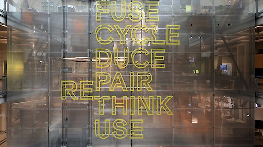 Außenansicht "More than Recycling" Außenansicht "More than Recycling"
