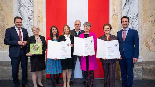 Umweltzeichen-Verleihung Umweltzeichen-Verleihung